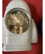 Mister Donut Retro Alarm Clock Rocket - $29.66