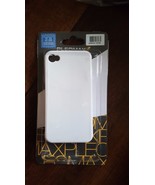 Ultra Thin White Hard Plastic Case Cover For iphone 4 iphone 4S 1pc Pleomax - $55.30 MXN