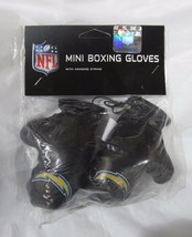 NFL Los Angeles Chargers 4 Inch Mini Boxing Gloves for Mirror by Fremont Die - $12.99