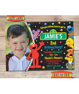 Elmo Photo Birthday Party Invitation - £7.04 GBP