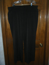Monroe &amp; Main Brown Front Control Panel Stretch Knit Dress Pants - Size 22W - $24.64
