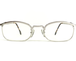 Vintage la Eyeworks Eyeglasses Frames AKIO 405 Silver Rectangular 50-22-135 - £25.64 GBP
