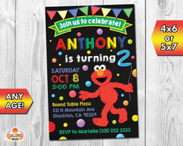 Elmo Birthday Party Invitation - £6.31 GBP