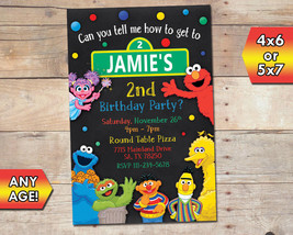 Elmo Birthday Party Invitation - £6.44 GBP