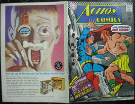 Action Comics# 351 Jun 1967 Swan/Klein Cvr 1st Zha-Vam Original Full Covers Only - £11.56 GBP