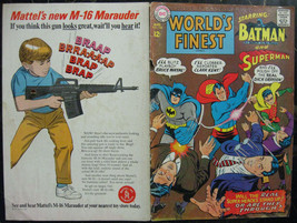 World&#39;s Finest Comics# 168 Aug 1967 Swan/Klein Cover Original Full Covers Only - £11.72 GBP