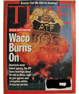 TIME MAGAZINE JULY 24 1995 7/24/95 WACO BURNS ON,BOSNIA,NEW FORM OF MATT... - $15.00