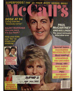 McCALL&#39;S MAGAZINE 1981, 1982, 1983, 1984 Diana,Loren,McCartney,MJ,Brosna... - £114.21 GBP