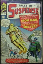 TALES OF SUSPENSE# 47 Nov 1963(7.5 VF-)1st Melter Last Gold Armor KirbyD... - £714.89 GBP