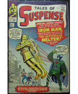 TALES OF SUSPENSE# 47 Nov 1963(7.5 VF-)1st Melter Last Gold Armor KirbyD... - £729.17 GBP