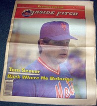 1983 New York Mets Inside Pitch Magazine Vol 1 #1 1st Issue Tom Seaver Cvr/Story - £97.73 GBP