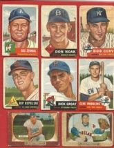 1953 - 1957 Baseball ( 26 Card Lot Total ) All Sold As Is !! - £137.62 GBP