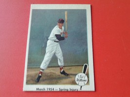 1959   FLEER   TED  WILLIAMS   #  50   MARCH  1954  -  SPRING  INJURY   !! - £15.92 GBP