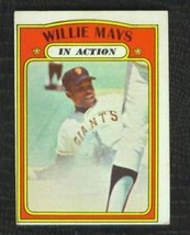 1972 Topps #50 Willie Mays In Action Set Break Miscut !! - £96.40 GBP