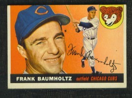 1955  TOPPS  #  172   FRANK  BAUMHOLTZ     EX-   !! - $15.99