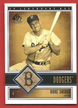 2002 Sp Duke Snider Game Bat Nm !! - £14.93 GBP