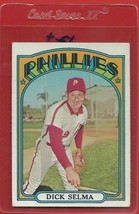 1972 Topps High # 726 Dick Selma From A Set Break Mint !! - £74.39 GBP