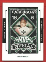 2003 Stan Musial Upper Deck Patch Collection # Mvp 20 !! - £14.10 GBP