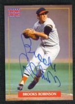 1995 Legends Brooks Robinson Authentic Autograph Near Mint !! - £27.96 GBP