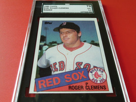 1985 Roger Clemens Rookie Topps # 181 Sgc 70 !! - £27.53 GBP
