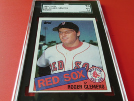 1985 Roger Clemens Rookie Topps # 181 Sgc 70 !! - £26.15 GBP