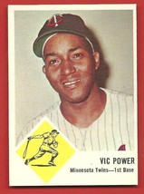 1963  # 23   FLEER    VIC  POWER     EX+ /    NEAR  MINT     !! - $39.99