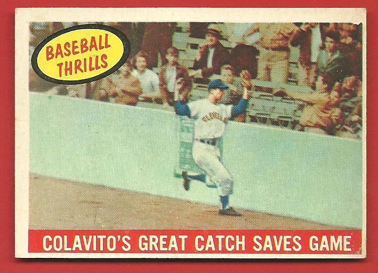 Primary image for 1959   TOPPS  #  462   COLAVITO's  CATCH    !!