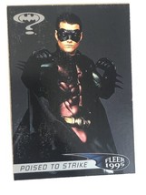 Batman Forever Trading Card Vintage 1995 #12 Poised To Strike Chris O’Donnell - $1.48