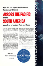 Pan American World Airways (Pan Am) | 1959 | Advertisement - £6.00 GBP