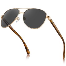 Aviator Sunglasses For Women Polarized Uv Protection, Classic Driving Su... - £30.71 GBP
