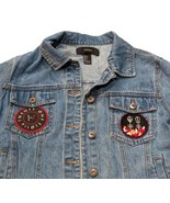 Custom Forever 21 Women’s Jean Jacket With Band Patches Small -21 Pilots... - $39.11