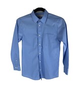 Nordstrom Boy&#39;s Button-Down Dress Shirt Blue Sz. 12 - $369.07 MXN