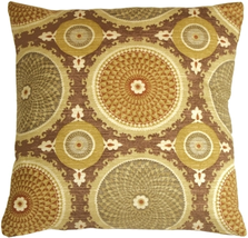 Bohemian Medallion Mulberry 20x20 Throw Pillow, Complete with Pillow Insert - £41.91 GBP