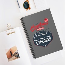 Mountains Outdoor Explorer 118 Page Ruled Notebook - £14.64 GBP