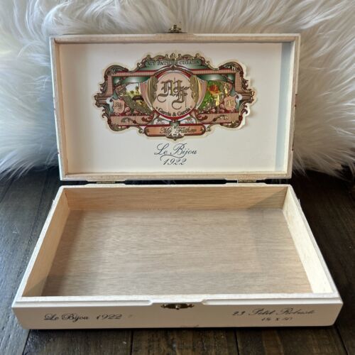 Solid Wood Empty Cigar Box - My Father Le Bijou 1922 Toro - Garcia &amp; Garcia - $4.49