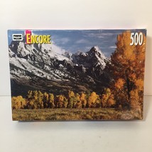 Vintage Encore Rose Art 500 Piece Puzzle, Grand Teton National Park  New... - £15.49 GBP