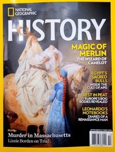 National Geographic History Magic of Merlin Egypt&#39;s Secrets + more Sept/Oct 2023 - £3.07 GBP
