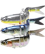 TRUSCEND Fishing Lures for Freshwater and Saltwater, Lifelike Swimbait f... - $38.19