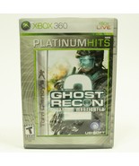 XBOX 360 - Tom Clancy&#39;s Ghost Recon: Advanced Warfighter 2 W/ Manual - £6.09 GBP