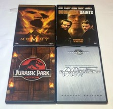 The Mummy (Sealed), Jurassic Park, Boondock Saints &amp; Tomorrow Never Dies DVD - £8.92 GBP