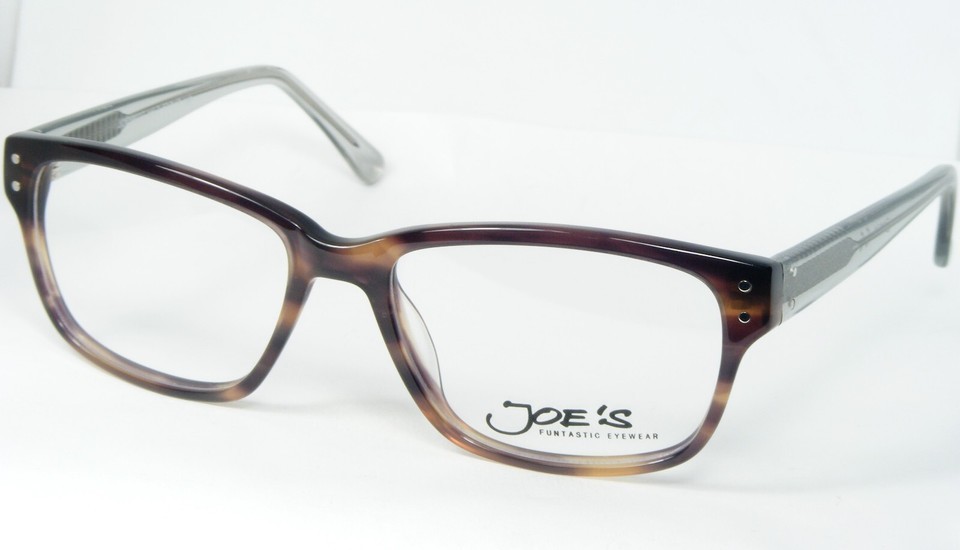 JOE&#39;S {JOE58037} 2 TORTOISE BROWN PLUM UNIQUE EYEGLASSES FRAME 53-17-140mm - $127.57