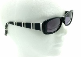 OOH LA LA de Paris KAY C1 Sunglasses Frame Women Black White Stripes 49 18 140 - £43.07 GBP