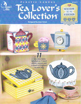 ANNIES ATTIC * TEA LOVERS COLLECTION! PLASTIC CANVAS 2001 PATTERNS OOP - $6.98
