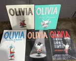 OLIVIA THE PIG LOT Children&#39;s Picture Books by Ian Falconer Hardcover La... - $49.45