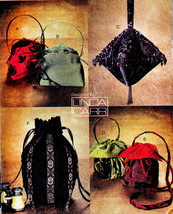 Smaller Evening Bags Linda Carr Vogue 7221 Oop Pattern Very Nice Mint Uncut - £10.19 GBP