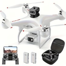 with 2 Batteries Durable S116 MAX Brushless Optical Flow Drone with Dual - $45.36