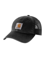 Carhartt 100286-001 Men&#39;s Canvas Mesh Back Cap, Black, One Size - $54.70 CAD