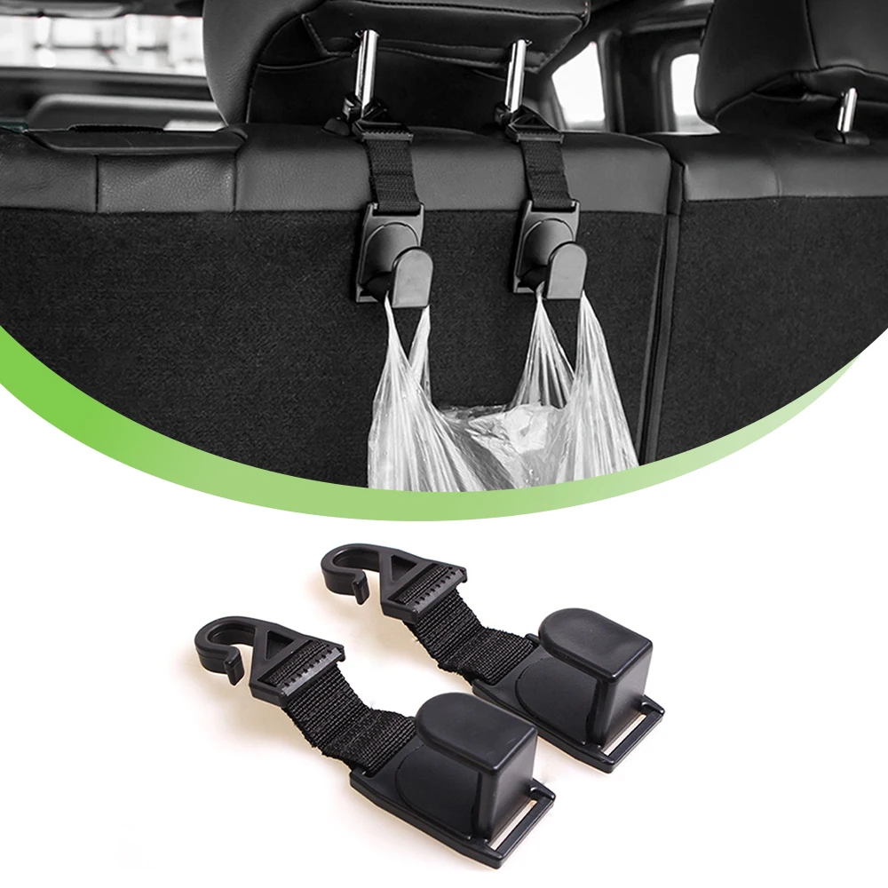 Car Clips Headrest Hook Storage Organizer Holder Fastener Hangers for Jeep - £11.92 GBP