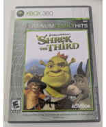 Shrek the Third Platinum Family Microsoft Xbox 360 with Manual - $19.00 CAD