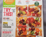 Food Network Magazine Sept 2014 Kebabs Bonus Pasta Cookbook  Fruit Desserts - £5.13 GBP